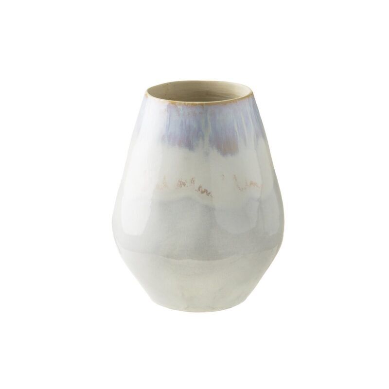 Brisa ovale Vase Blumenvase Sal Salzgraut H: 20cm