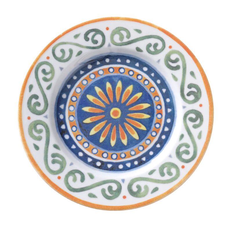 Capri Teller, Essteller halb flach aus Porzellan Ø 26cm