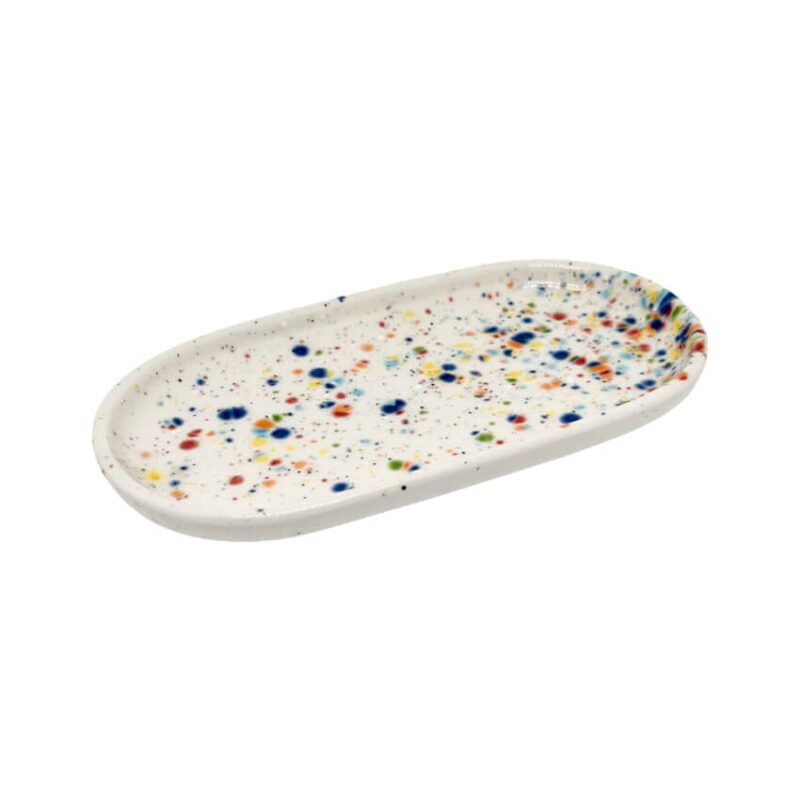 Servierteller, Servierplatte oval rechteckig